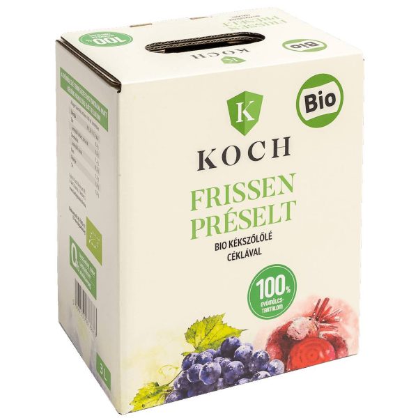 Koch BIO kékszőlőlé céklával 3l